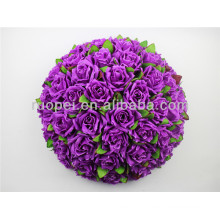 2014 High emulation beautiful artificial hanging flower ball for wedding decor
